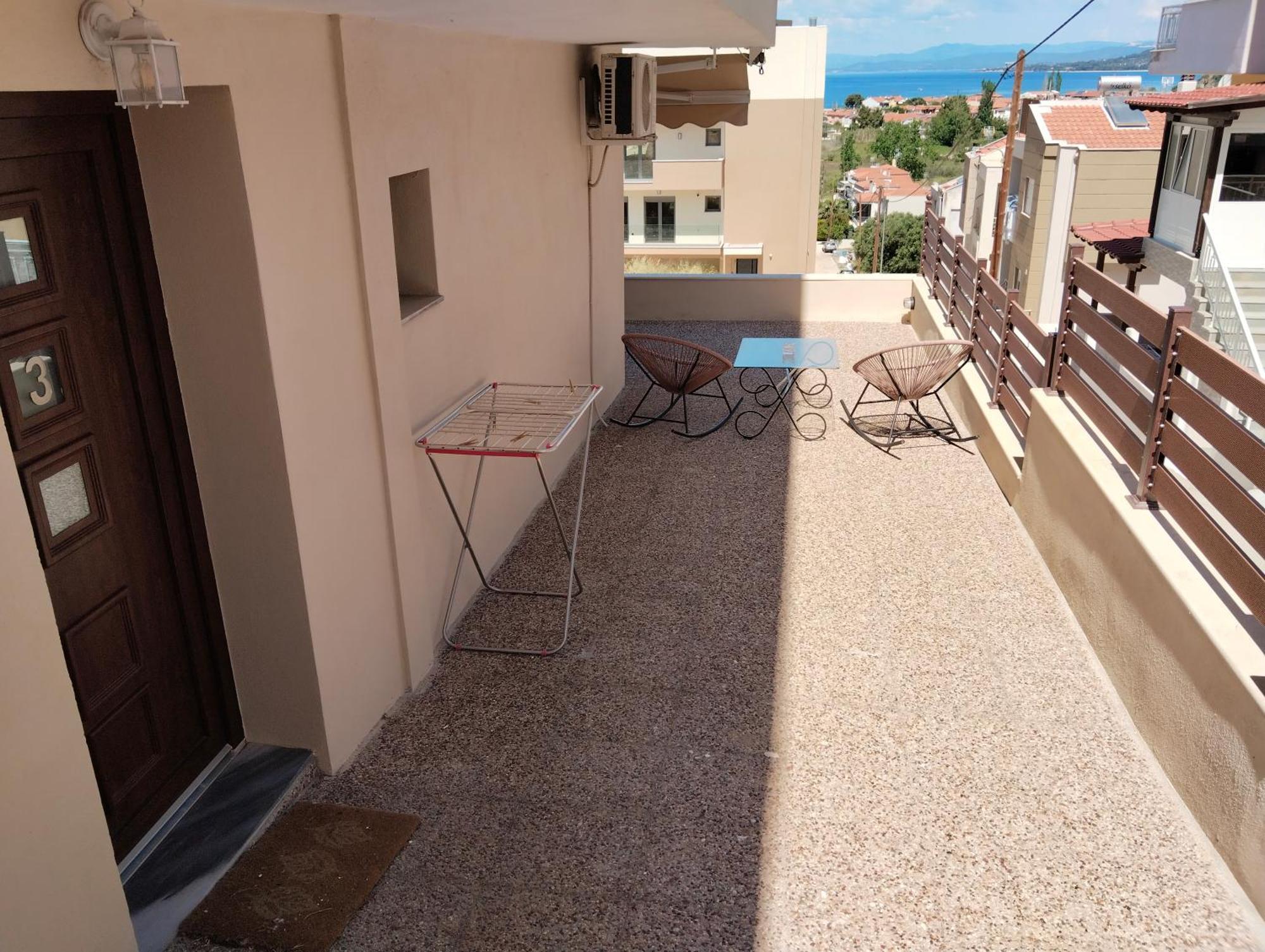 Theasis 3 Apartman Néosz Marmarász Kültér fotó
